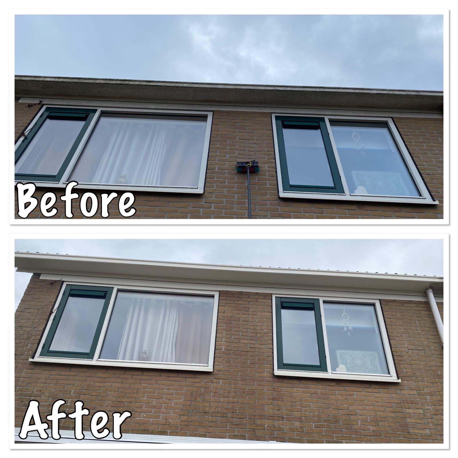 Ramen en kozijnen van een woning